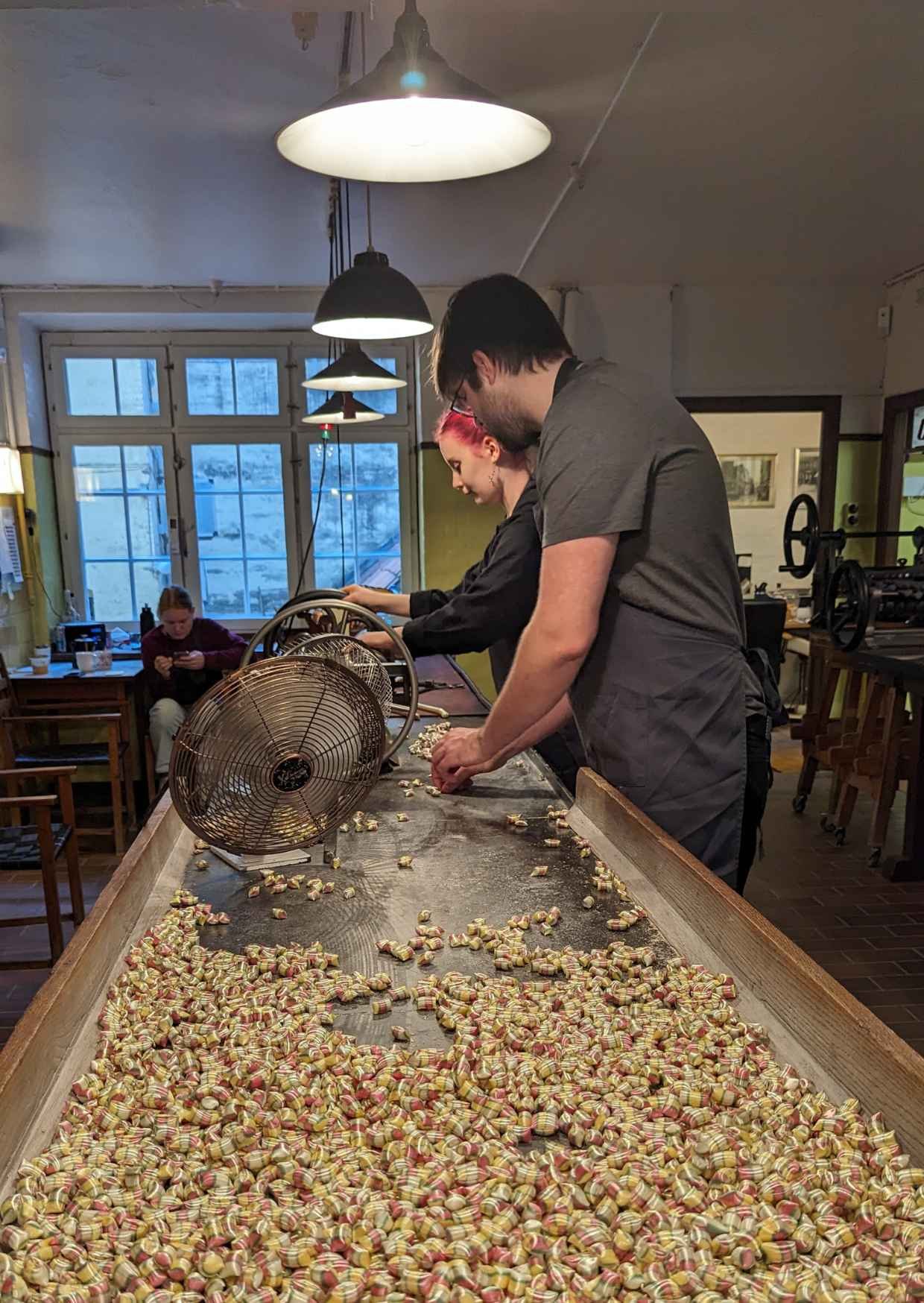 Gårdfest i den gamle bolchefabrik