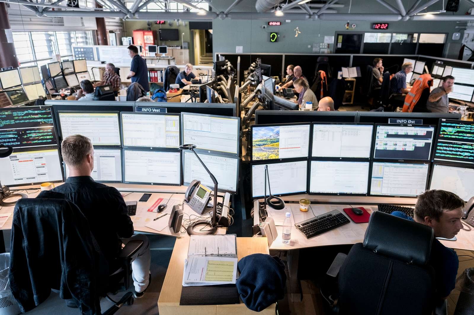 Rundvisning i DSB Driftscenter
