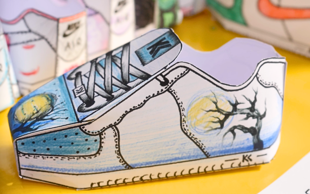 Sneaker customization workshop
