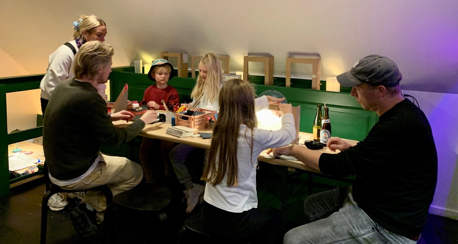 Pop-up aften på Riddersalen